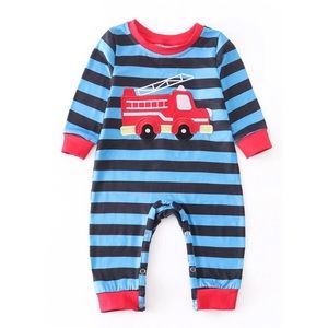 Fire Truck Romper